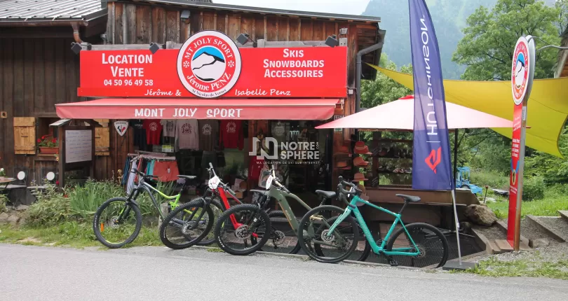 Photo du magasin Mont Joly Sport à Saint Nicolas de Véroce